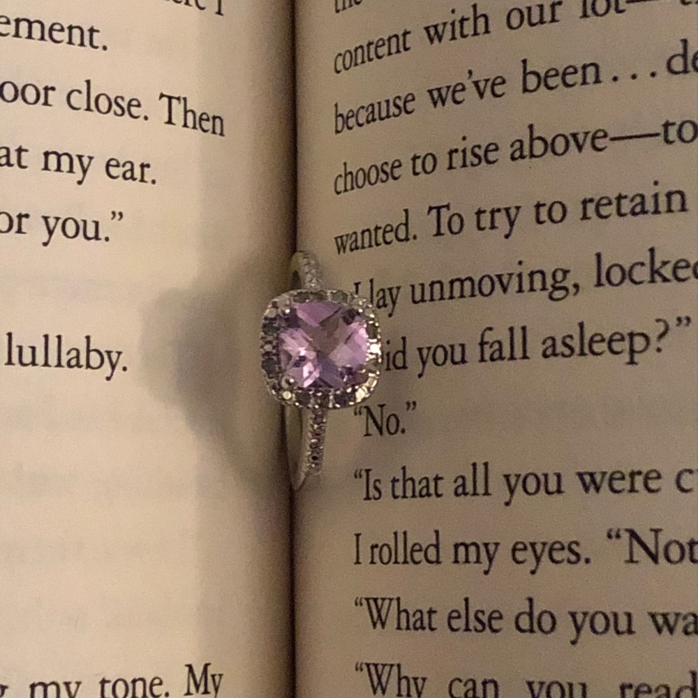 925 Lavender Stone Ring